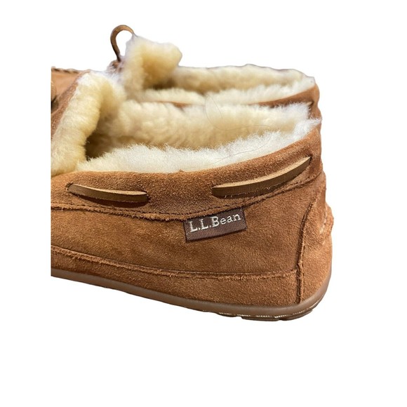 SOLD | LL BEAN Men's Wicked Good Moccasins Sz 10 Wide Style#264593 EUC $89 MSRP - Picture 3 of 6
